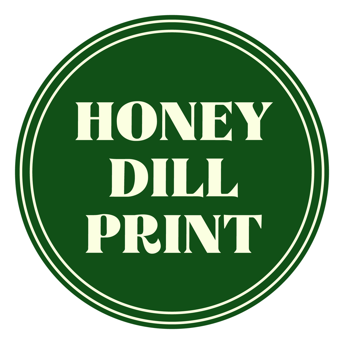 Honey Dill Print Shop Digital Gift Card