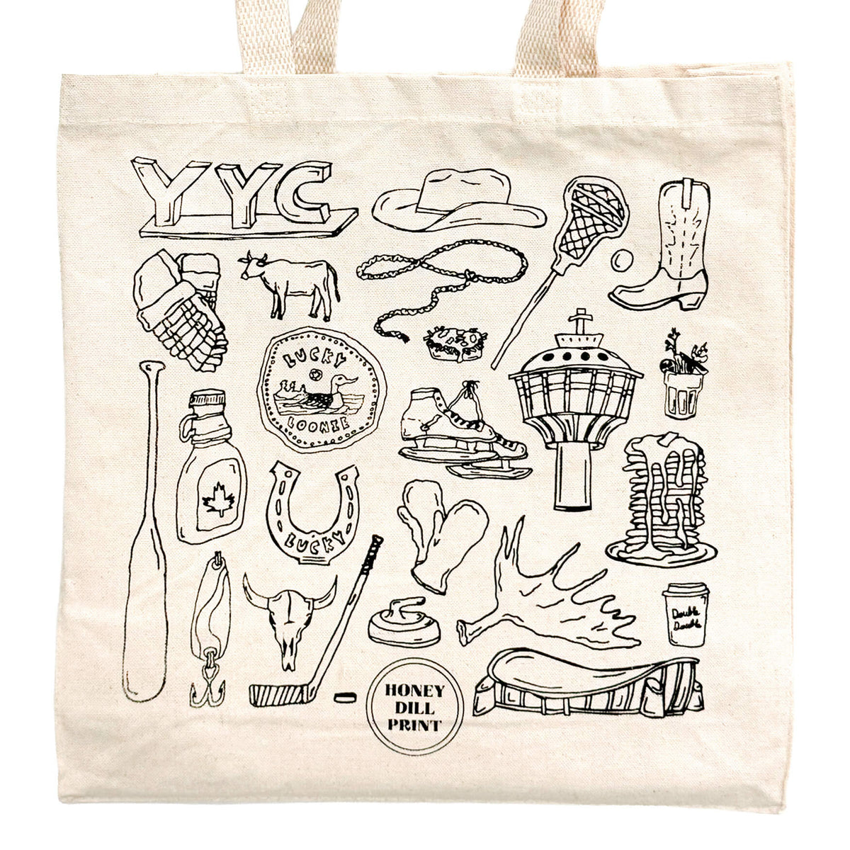 Calgary Icons Tote