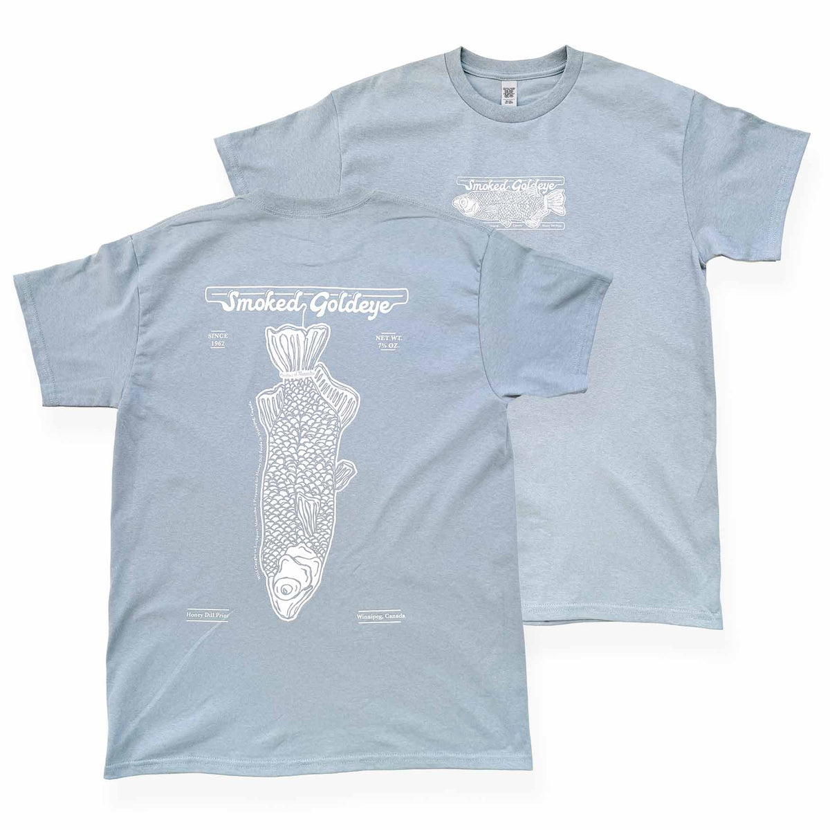 Smoked Goldeye Vintage Print Tee