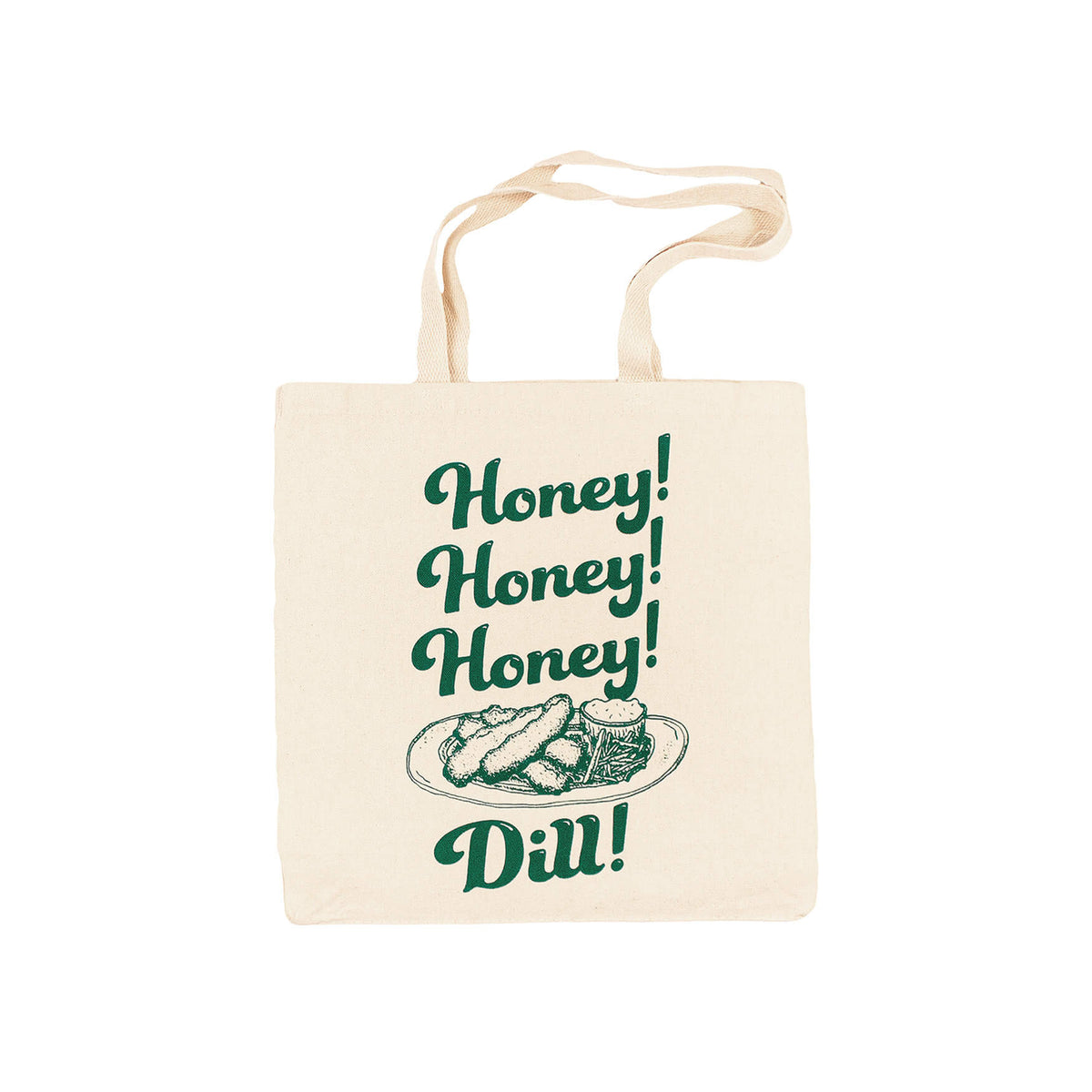 Honey Dill Shopper Tote